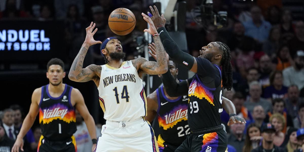 Los Pelicans asaltan Phoenix en medio de la conmoción por la lesión de Booker