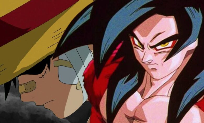 Los defectos de One Piece están realmente expuestos en Dragon Ball GT