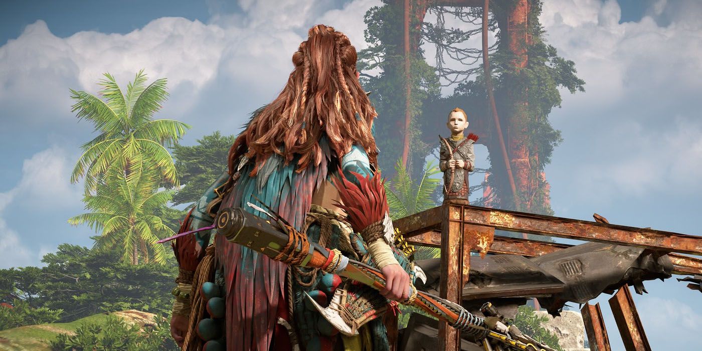 Los desarrolladores de Horizon Forbidden West revelan huevos de Pascua secretos de God of War