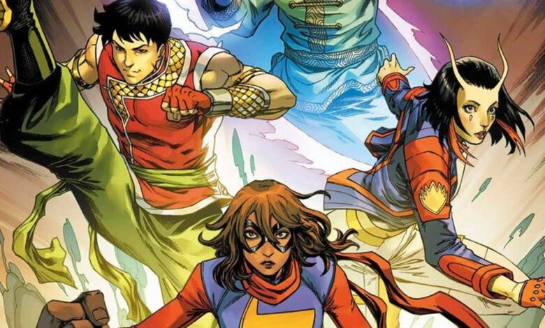 Los héroes asiáticos de Marvel se unen en el primer vistazo a la antología AAPI