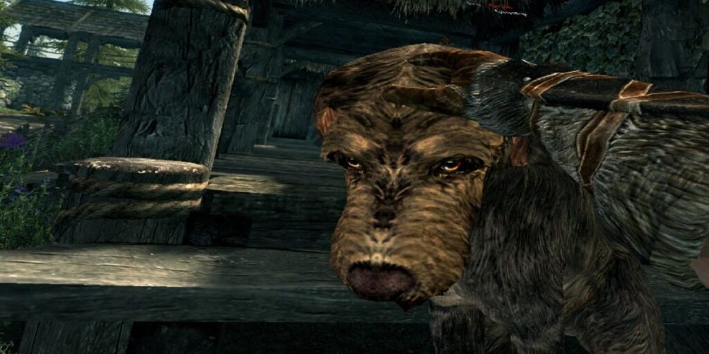 Los perros de Skyrim obtienen mascotas inmersivas gracias a VR Mod