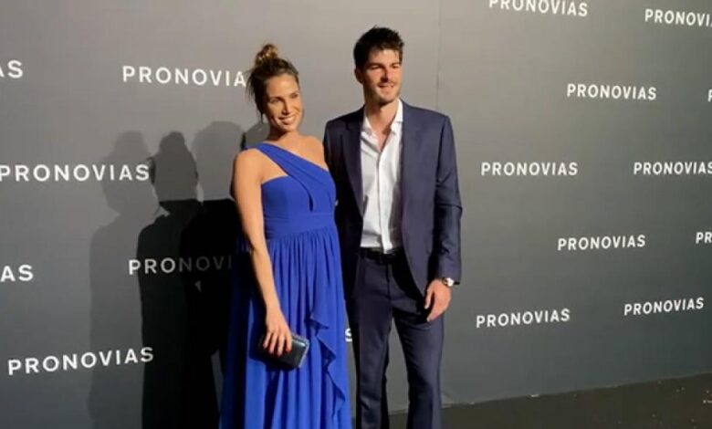 Lucía Villalón y Gonzalo Melero, estrellas del desfile VIP de Pronovias