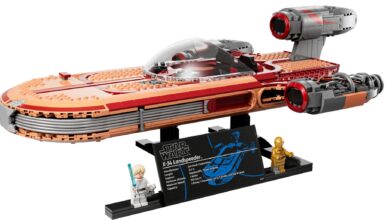 Luke's Landspeeder es el nuevo juego gigante de Star Wars de LEGO