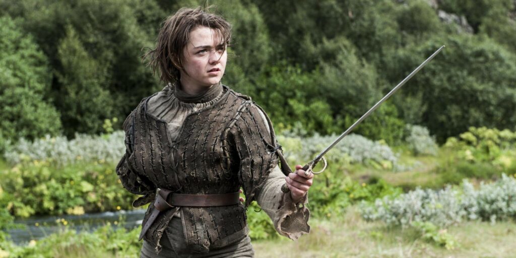 Maisie Williams no se pierde nada de Game Of Thrones