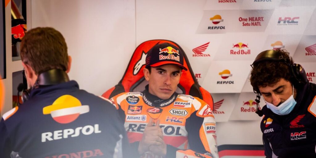 Marc Márquez: "Hoy tampoco nos ha acompañado la suerte"