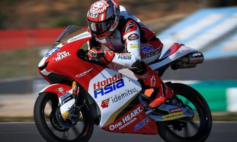 Mario Aji sorprende en condiciones adversas en Portimao