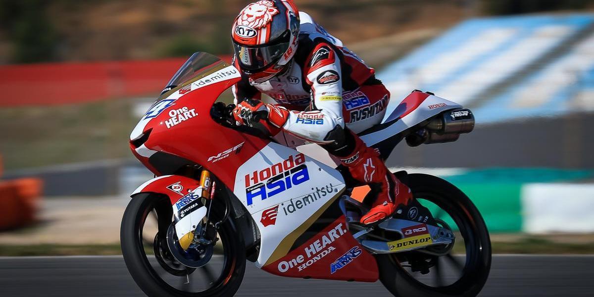 Mario Aji sorprende en condiciones adversas en Portimao