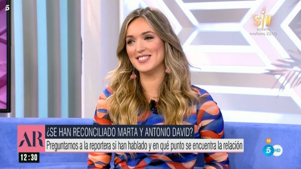 Marta Riesco en 'El Programa de Ana Rosa' / Telecinco