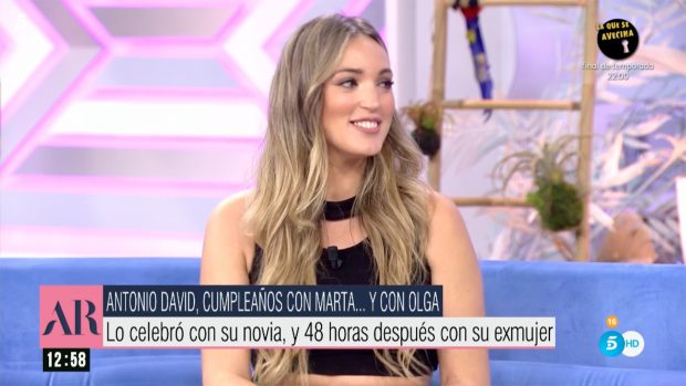 Marta Riesco en 'El Programa de Ana Rosa' / Telecinco