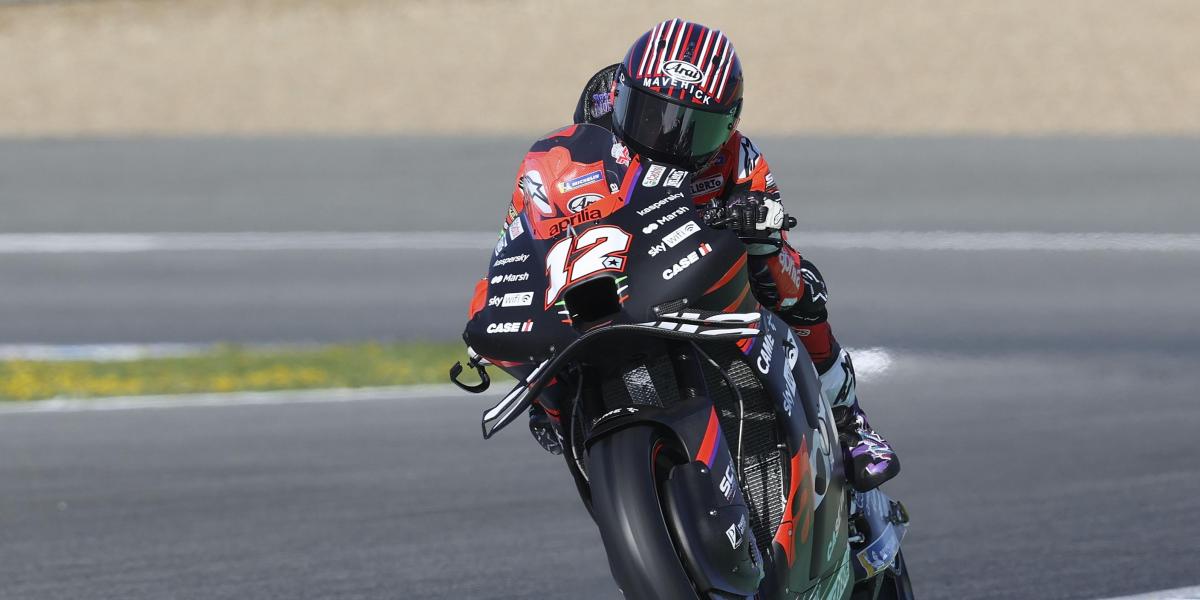 Maverick Viñales sorprende en el Gran Premio de España