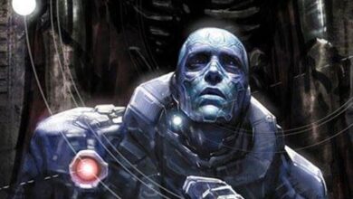 Merlín es un cazador de robots que viaja en el tiempo en el nuevo Starhenge épico de Liam Sharp