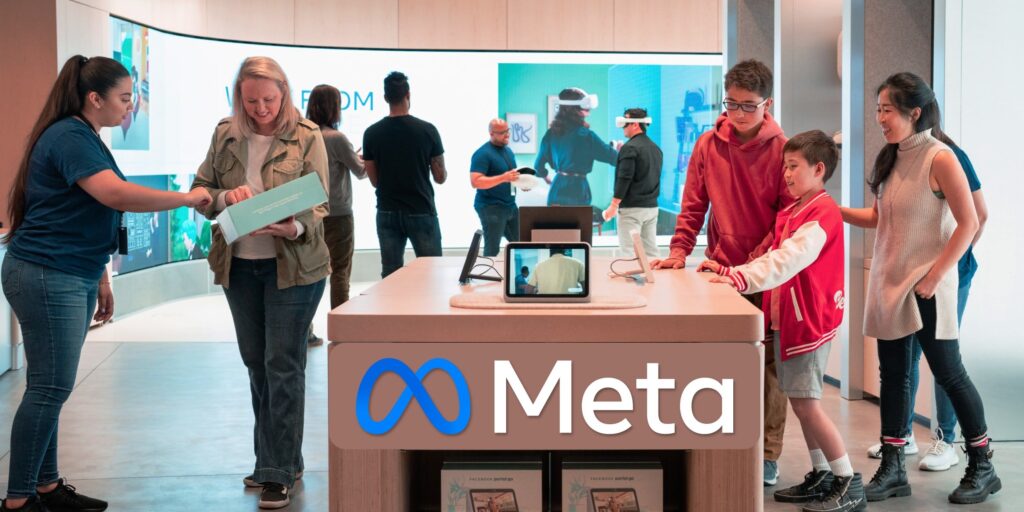 Meta Retail le permite probar las historias de Quest, Portal y Ray-Ban