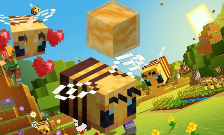 Minecraft Bees puede crear algunos minijuegos realmente divertidos