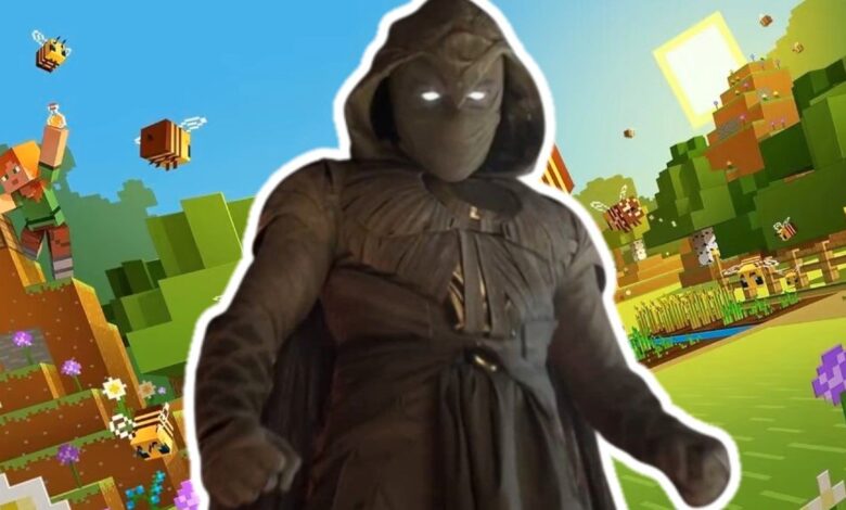 Minecraft Mod agrega Moon Knight de Marvel, completo con Crescent Darts