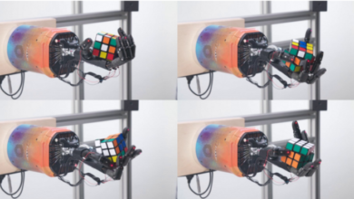 Mira cómo el robot "humano" de OpenAI resuelve un cubo de Rubik con una sola mano