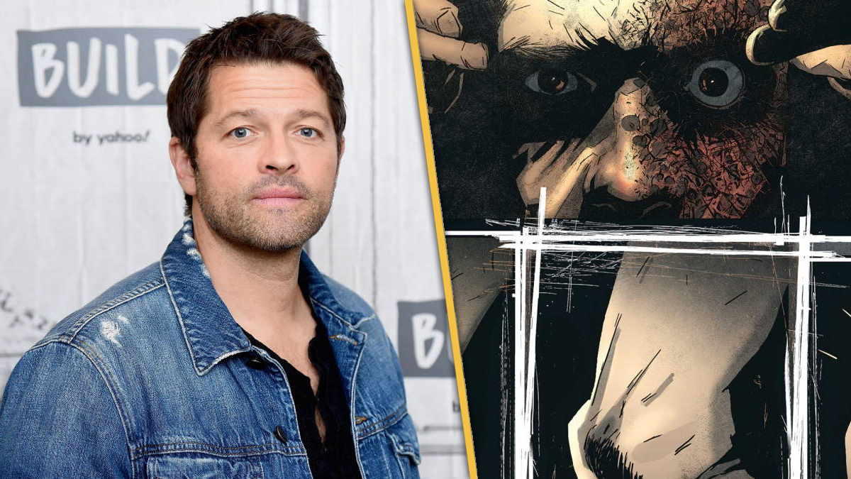 Misha Collins se burla de la transformación de dos caras para la serie DC