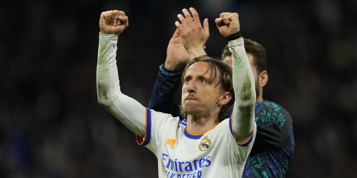 Modric, como una rosa a sus 36 años