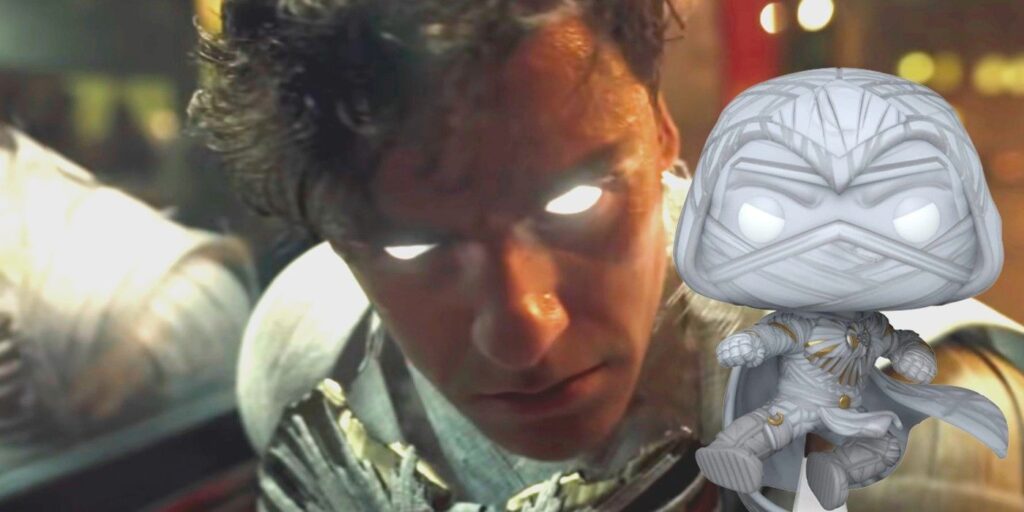 Moon Knight Funko POP: Oscar Isaac MCU Figura tiene brillo lunar