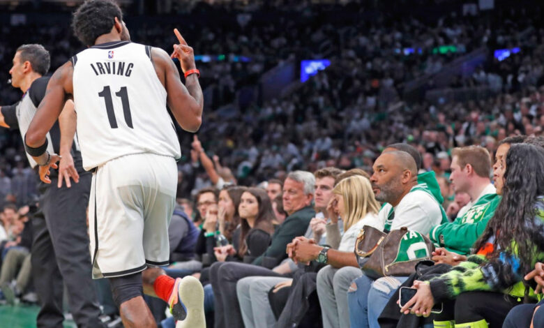 NBA Playoffs: Kyrie Irving pagará por su obscenidad en Boston | Video