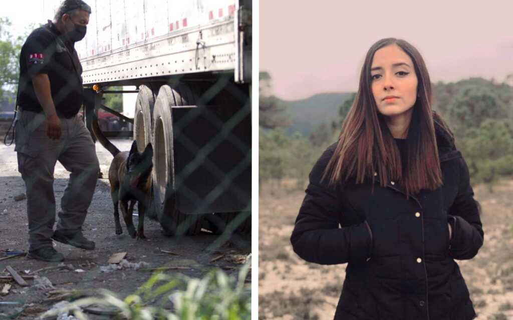 NL: Catean empresa de transportes en Escobedo para buscar a Debanhi Escobar