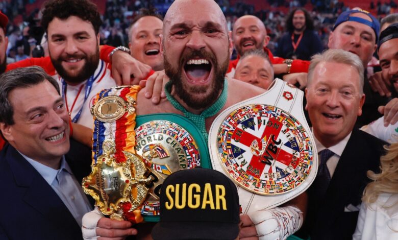 Necesita Tyson Fury sólo seis rounds para acabar con Dillian Whyte en Wembley | Video