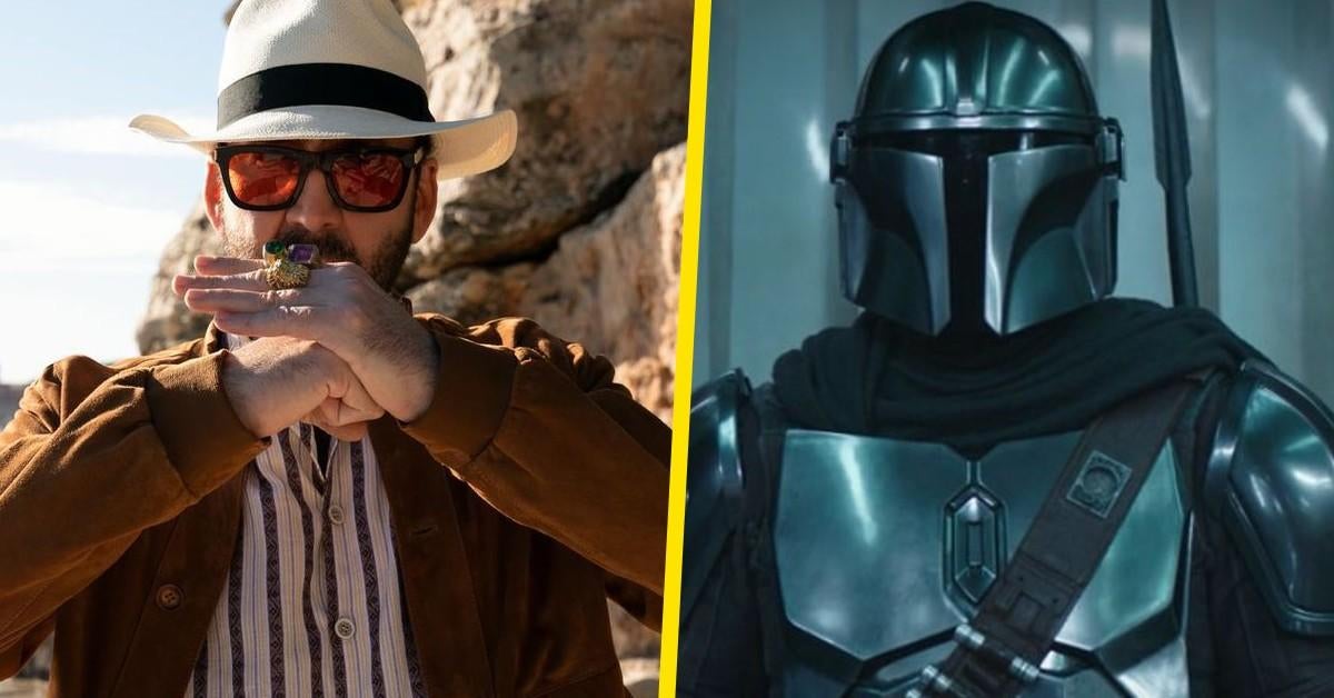 Nicolas Cage se encuentra con The Mandalorian en una divertida nueva promoción