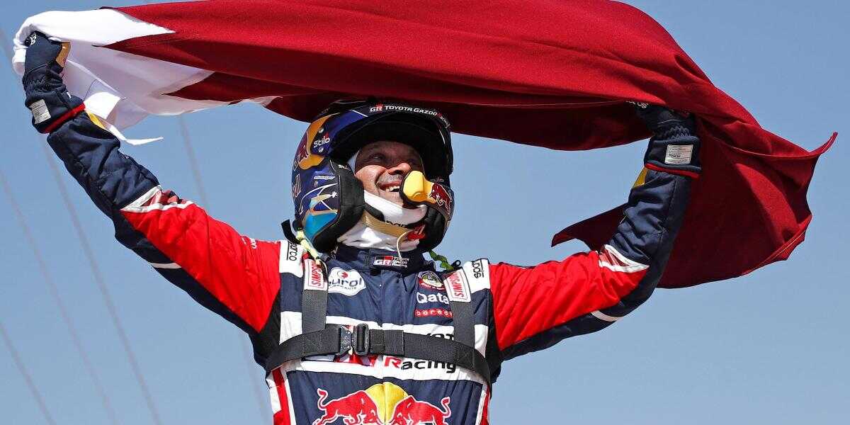No te creerás cómo celebró Al-Attiyah su cuarto Dakar