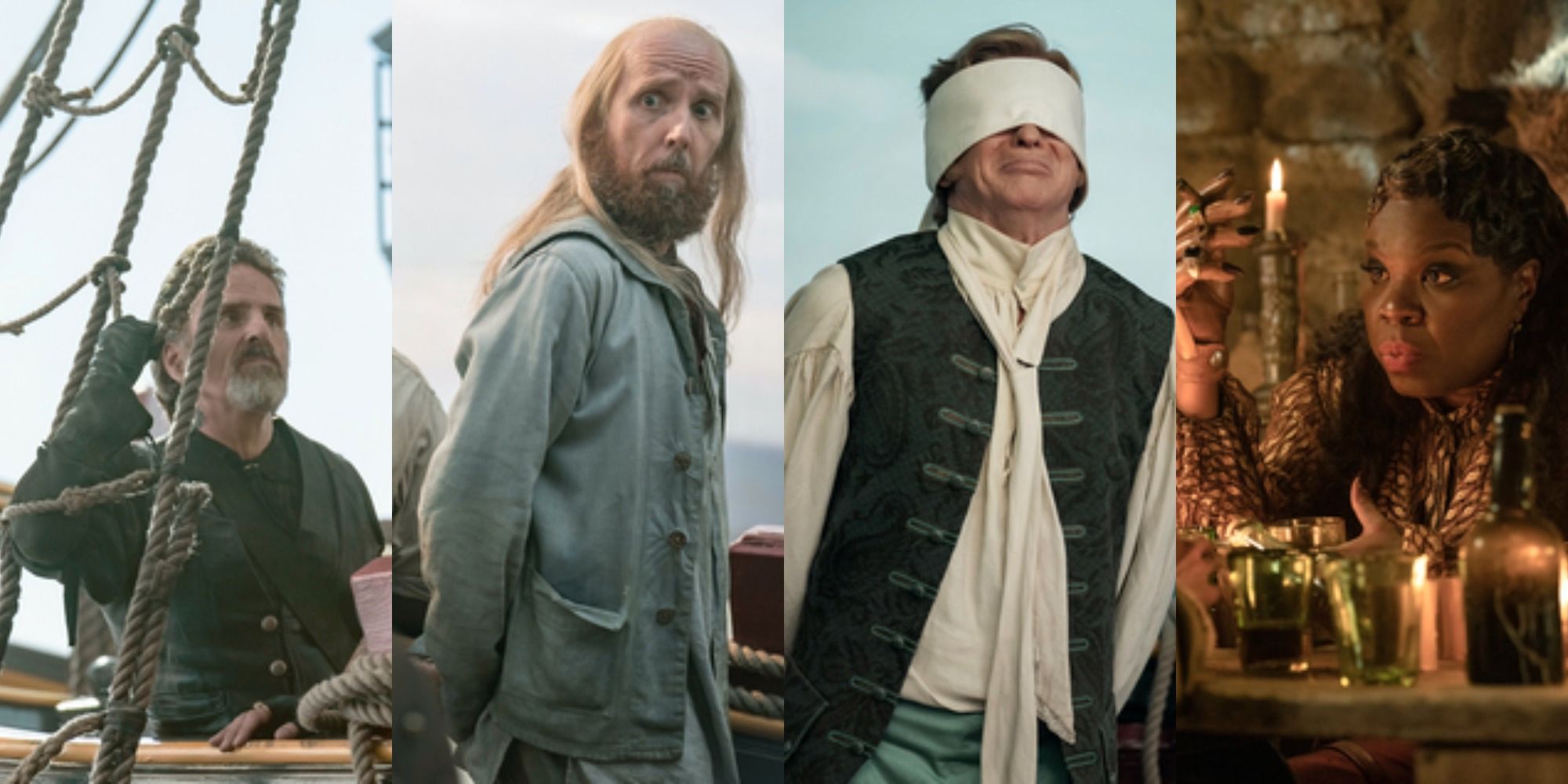 Nuestra bandera significa muerte: los personajes principales, clasificados por diversión