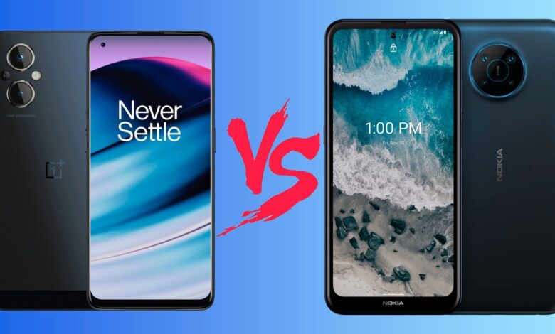 OnePlus Nord N20 5G vs. Nokia X100: ¿El mejor teléfono 5G por menos de $300?