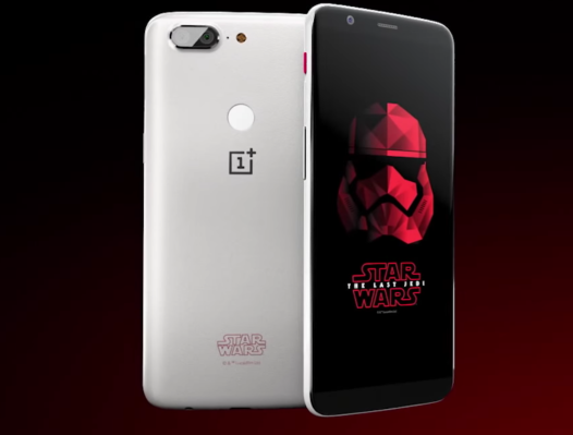 OnePlus celebra 'Los últimos Jedi' con una edición limitada de Star Wars 5T