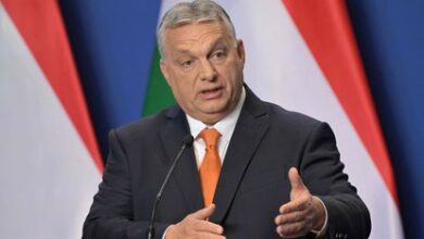 El primer ministro de Hungría, Viktor Orbán, el pasado domingo tras su victoria electoral.