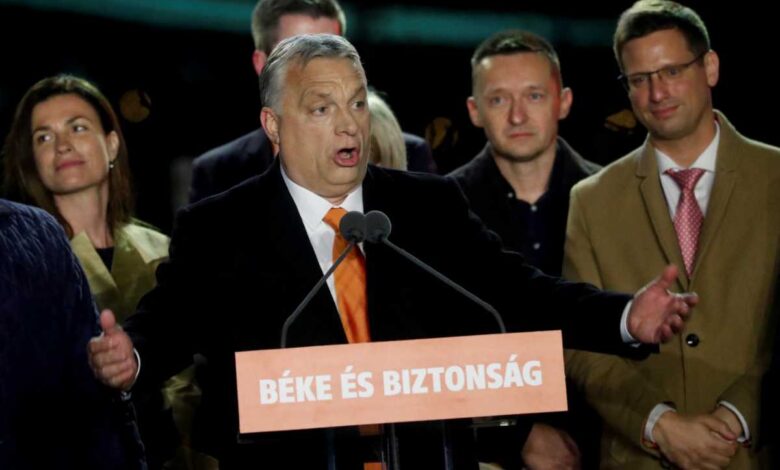 Orban consigue una aplastante victoria y va por su cuarto mandato en Hungría