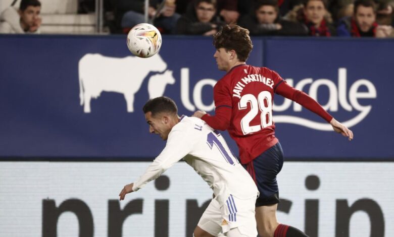 Osasuna-Real Madrid, en imágenes