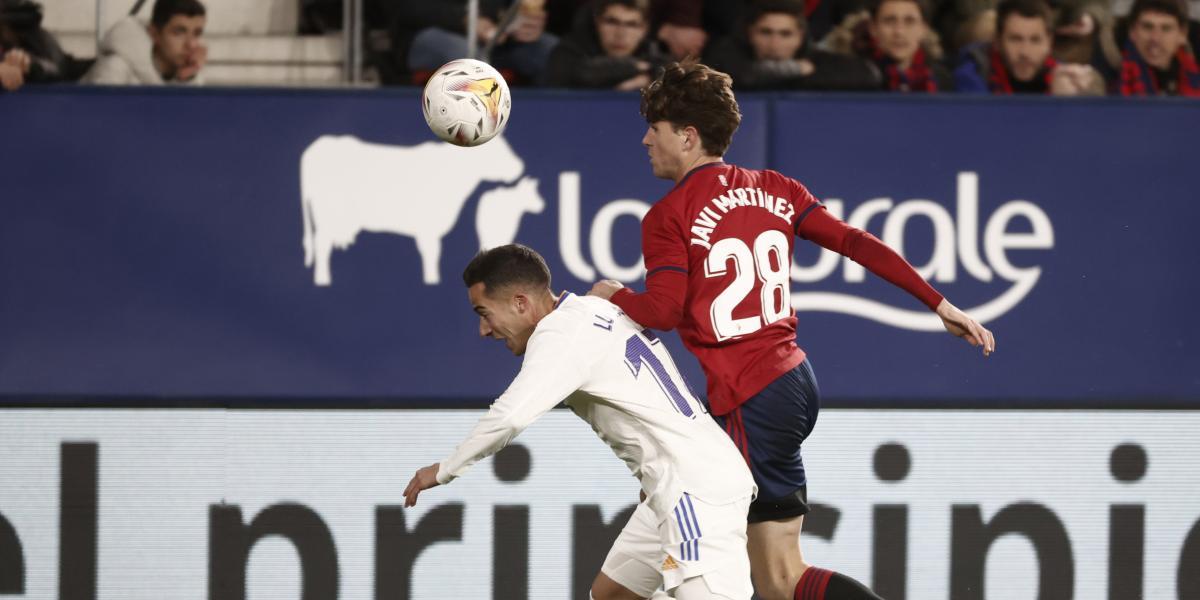 Osasuna-Real Madrid, en imágenes