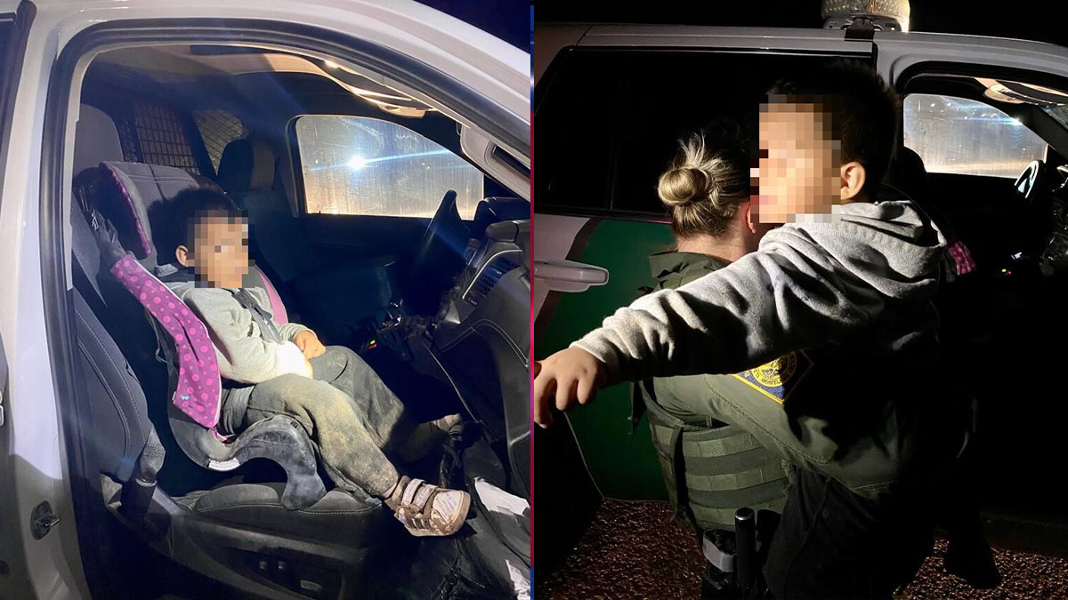 Patrulla Fronteriza encuentra a niño de dos años que cruzó la frontera sin familiares