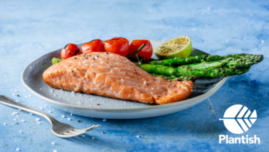 Pescados Plantish para socios de restaurantes para probar filetes de salmón a base de plantas