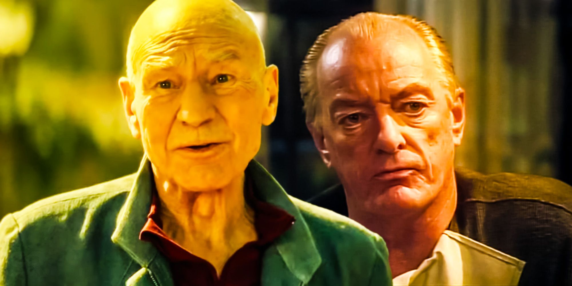 Picard crea un agujero en la trama de fondo de Jean-Luc que se relaciona con TNG