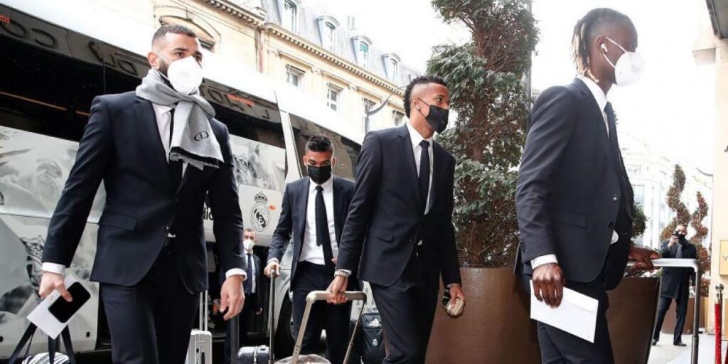 Plan de viaje del Real Madrid a Manchester