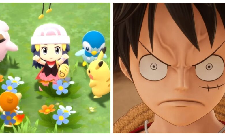 Pokémon BDSP muestra lo malo que podría ser un JRPG de One Piece