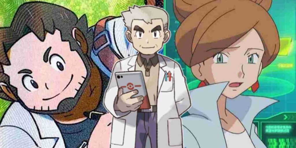 Pokémon: todos los profesores, clasificados