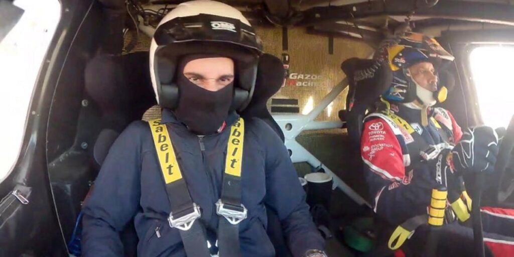 Polvo, velocidad y adrenalina: Un día con Nasser Al-Attiyah e Isidre Esteve