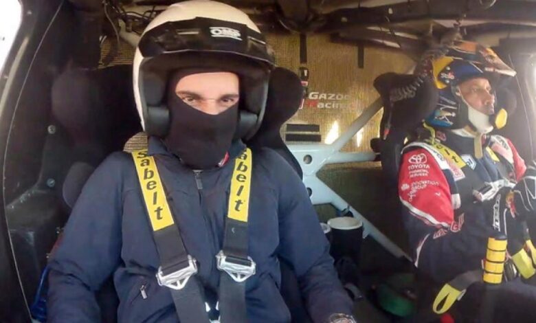 Polvo, velocidad y adrenalina: Un día con Nasser Al-Attiyah e Isidre Esteve