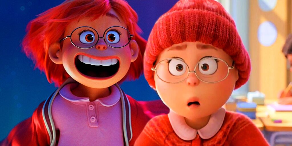 Poniéndose rojo: por qué el cabello de Mei permanece rojo incluso cuando controla a su panda