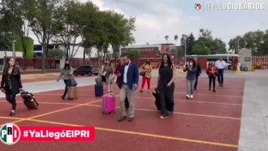 Priistas acampan en la Cámara de Diputados previo a debate de la reforma eléctrica