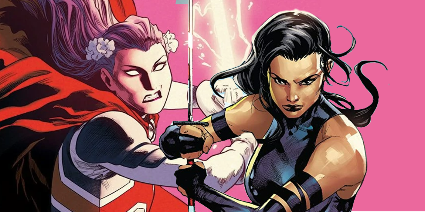 Psylocke y el Capitán Gran Bretaña obtienen la demanda de los fanáticos de Team Up en New Fanart