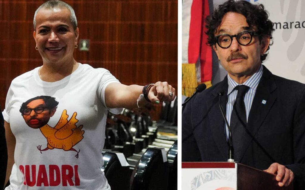 Quadri se disculpa con diputada Salma Luévano por violencia contra mujeres trans