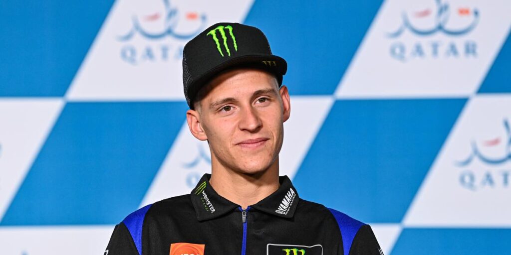 Quartararo: "Me alegré de terminar séptimo en Austin y eso es ridículo"