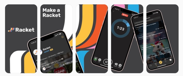 Racket lanza una aplicación para micropodcasts de 99 segundos