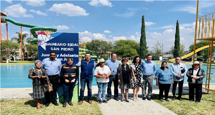 Reabren Balneario Ejidal de San Pedro Ahuacatlán, en San Juan del Río