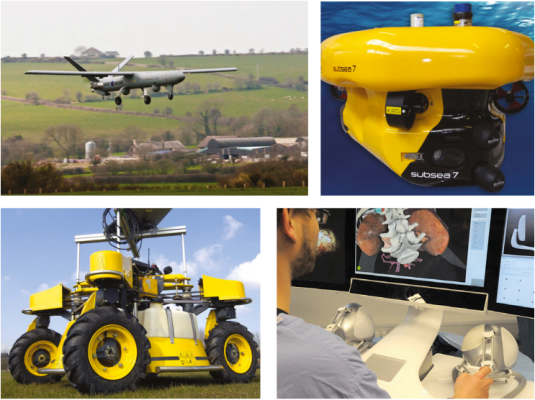 Reino Unido planea hacer una demostración de robots en la naturaleza